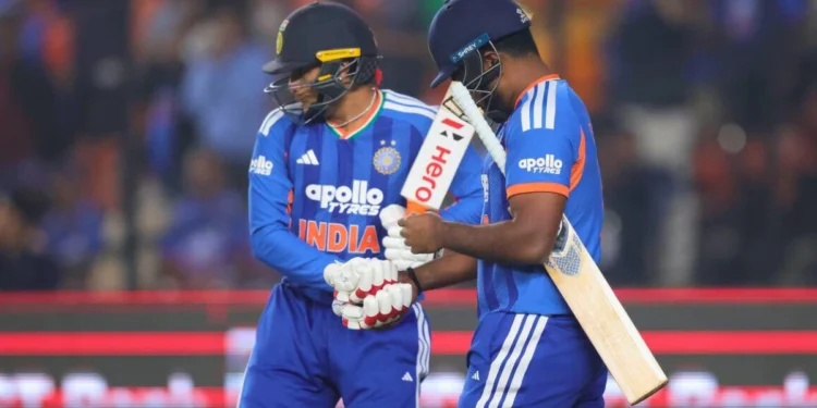 Samson and Abhishek Match India’s Record in 2026