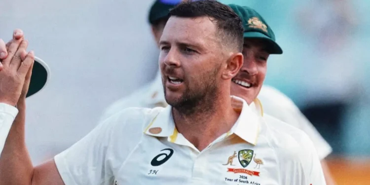 Josh Hazlewood Surpasses Zaheer and Ishant in Test Wickets