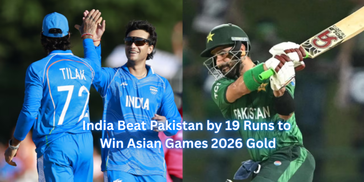 India vs Pakistan: India Beat Pakistan by 19 Runs to Win Asian Games 2026 Gold Medal