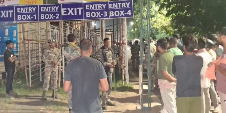 Fans Queue Overnight for India-West Indies T20 Tickets