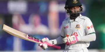 Mushfiqur Rahim out of 1st Test with finger injury